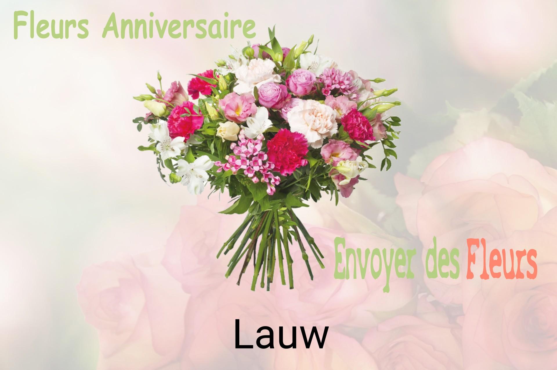 Bouquet de fleurs d’anniversaire livré à Lauw